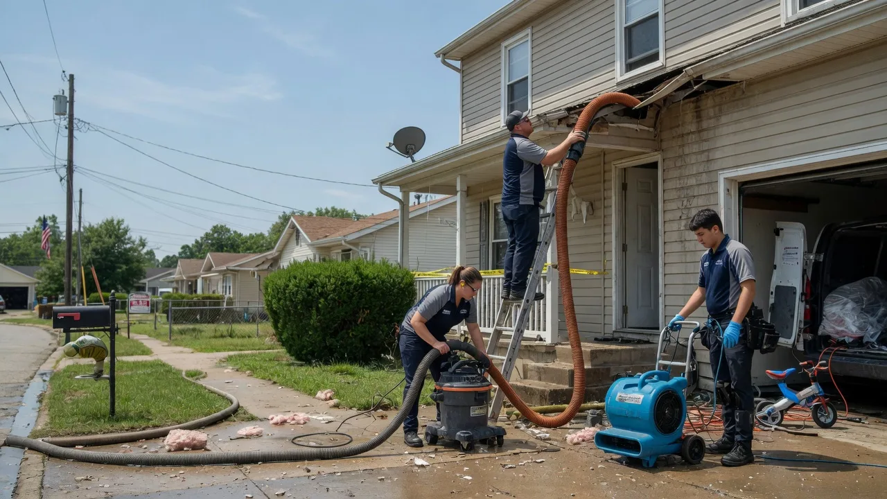 Water Damage Restoration in Troutville, PA near me
